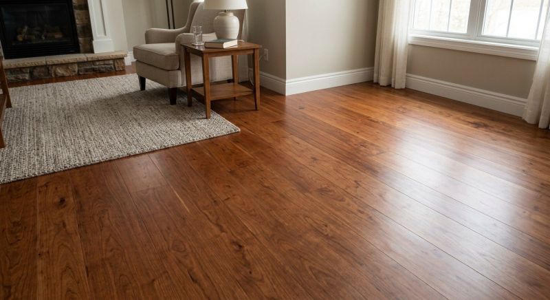 Cherry Floor Installation in Lorton, VA