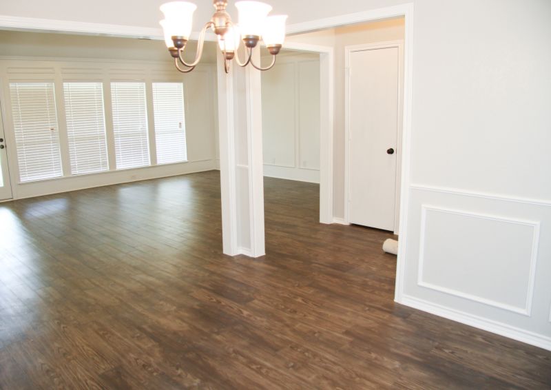 Dark Wood Floor Installation in Stafford, VA