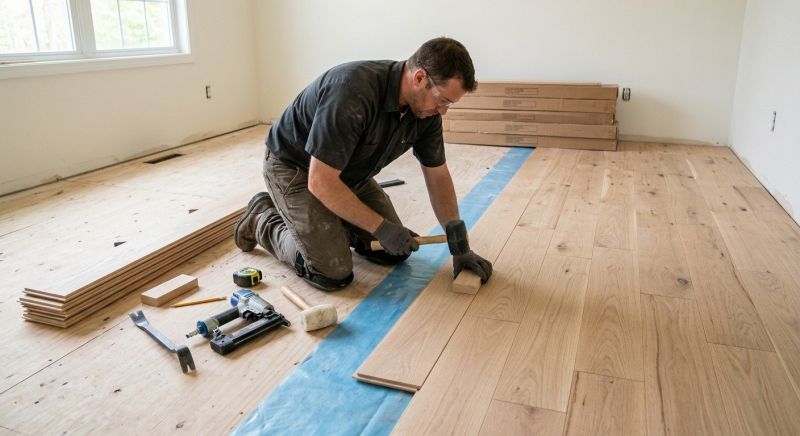 Hardwood Floor Installation in Clifton, VA