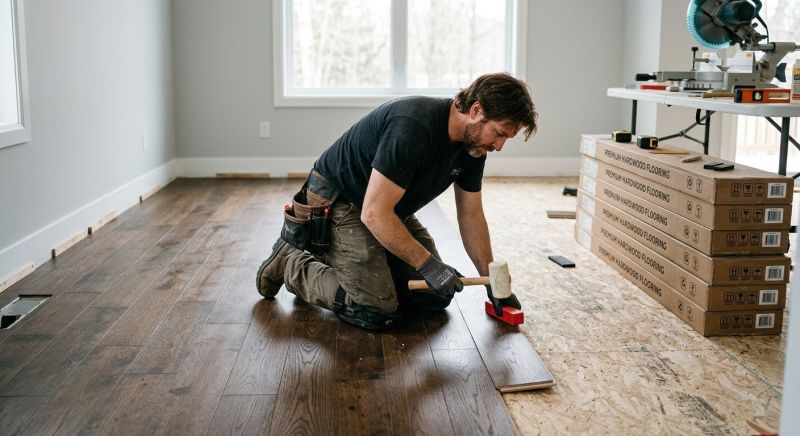 Hardwood Floor Installation in Prince William County, VA
