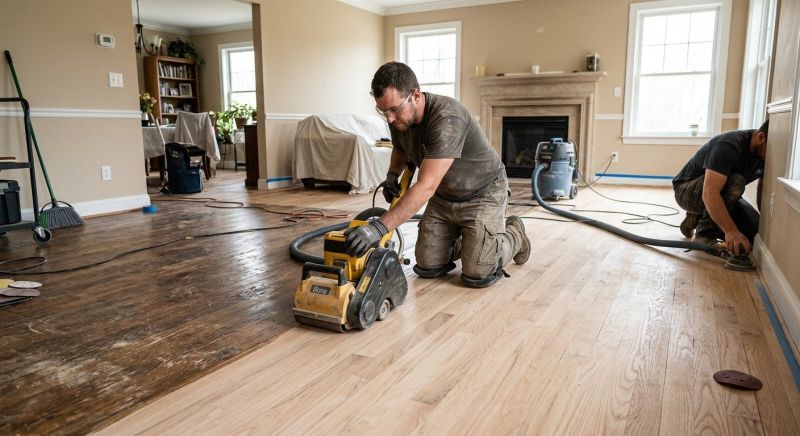 Hardwood Floor Renovation in Stafford, VA