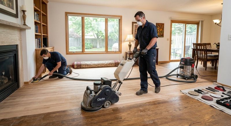 Hardwood Floor Renovation in Stafford, VA