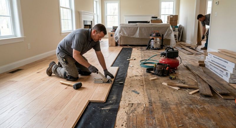Hardwood Replacement in Fredericksburg, VA