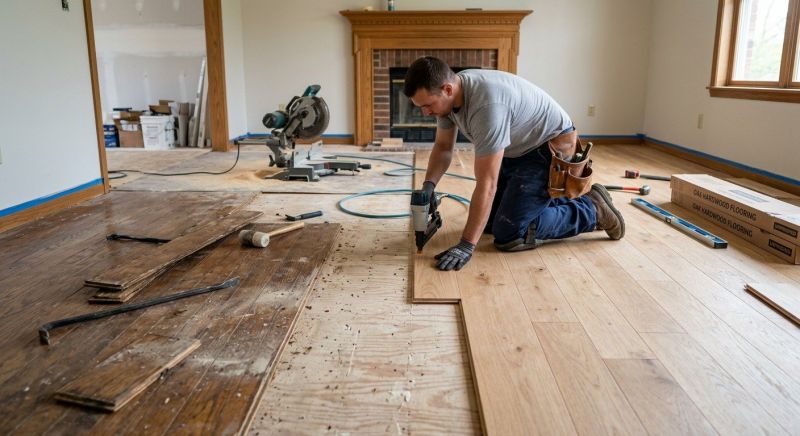 Hardwood Replacement in King George County, VA