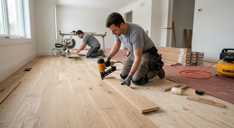 Hardwood Replacement in Prince William County, VA