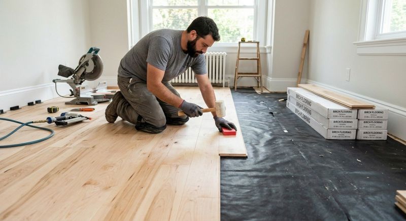 Maple Flooring Installation in Spotsylvania, VA
