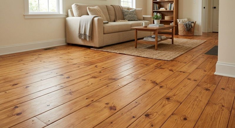 Pine Floor Installation in Stafford, VA