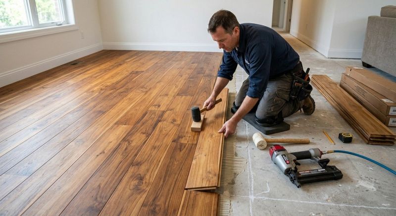 Teak Flooring Installation in Stafford, VA