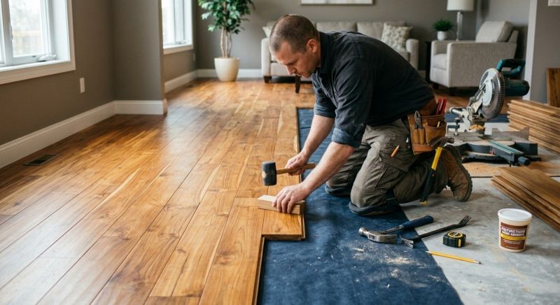 Teak Flooring Installation in Stafford, VA