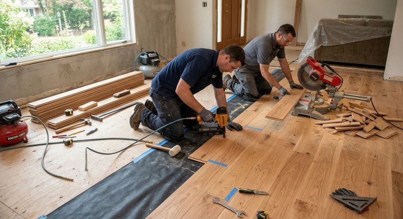 Wood Flooring Installation in Remington, VA