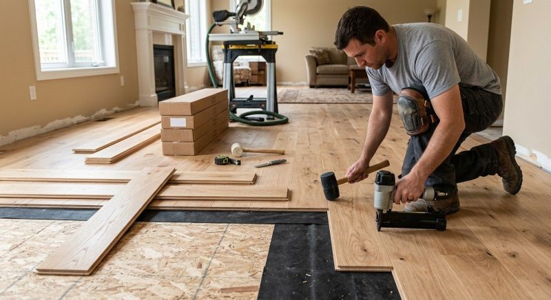 Wood Flooring Installation in Triangle, VA