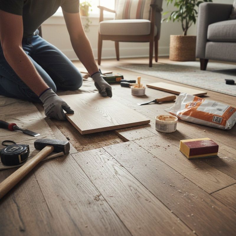 Wood Flooring Replacement in Burke, VA